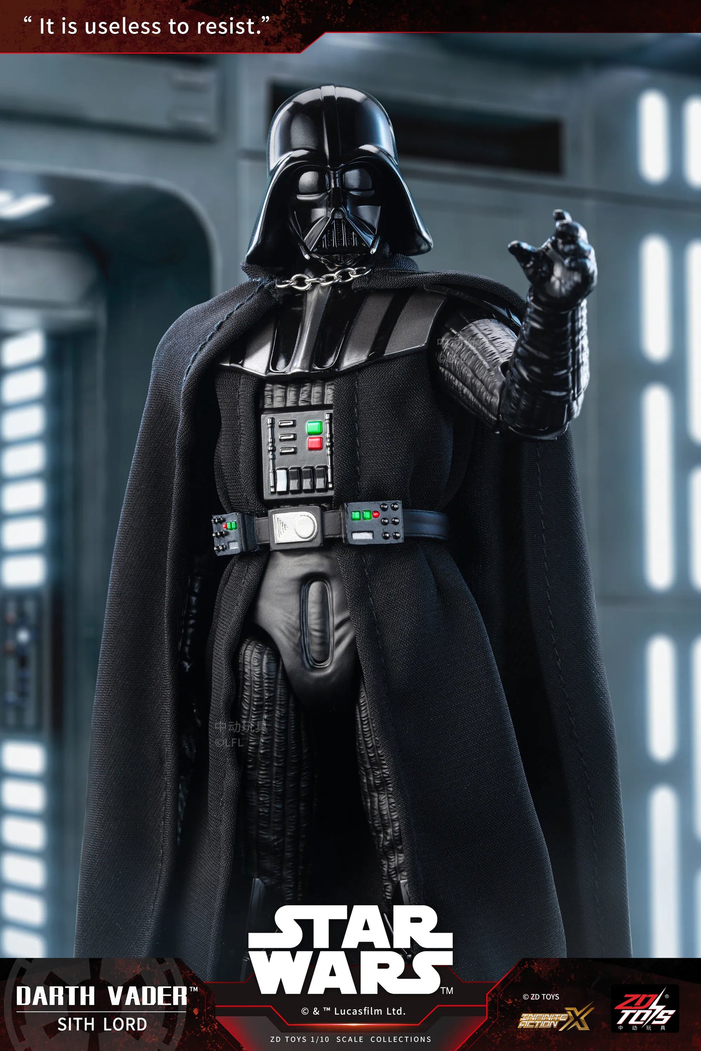 ZD Toys - Star Wars Darth Vader 1:10 Scale Collectible Figure