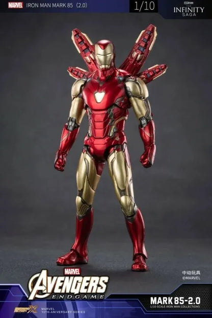ZD Toys - Iron Man MARK 85 2.0 1:10 Scale Collectible Figure (LED Version)
