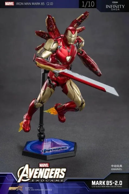 ZD Toys - Iron Man MARK 85 2.0 1:10 Scale Collectible Figure (LED Version)