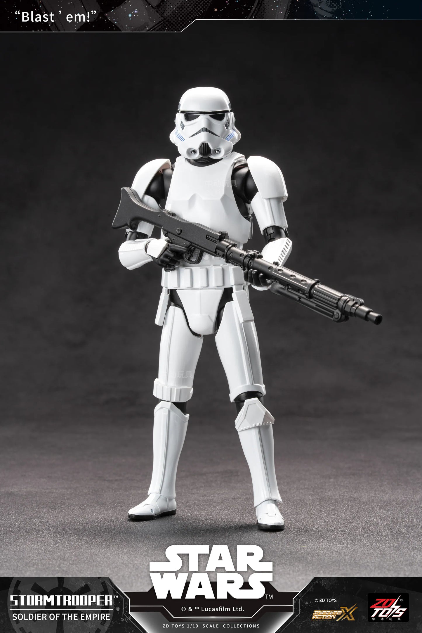 ZD Toys - Star Wars Stormtrooper 1:10 Scale Collectible Figure
