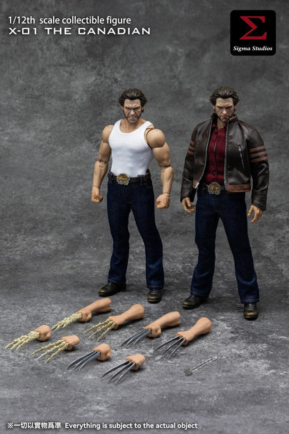 Sigma Studios - X-01 The Canadian 1/12 Action Figure (Two pack)