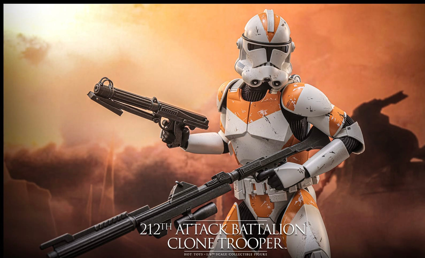 Hot Toys MMS851 Star Wars: Revenge of the Sith - 1/6th scale 212th Attack Battalion Clone Trooper Collectible Figure