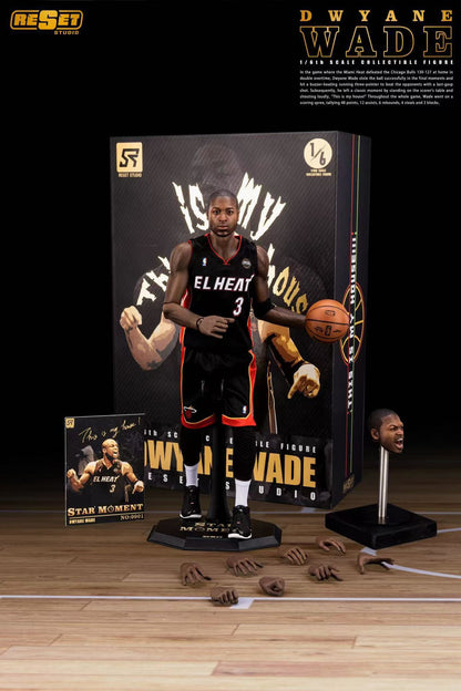 ResetStudio - STAR MOMENT Series Dwyane Wade ”This is my house!“ Collector‘s Edition Action Figure