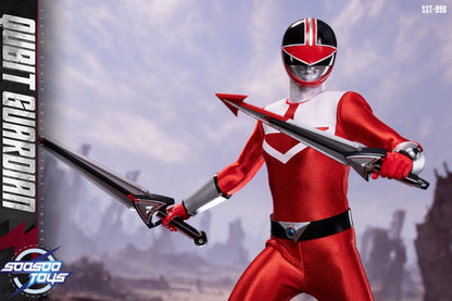 Pre-Order Soosootoys SST099AB - 1/6 Scale Red time Guardian & Qubit Guardian Collectible Set