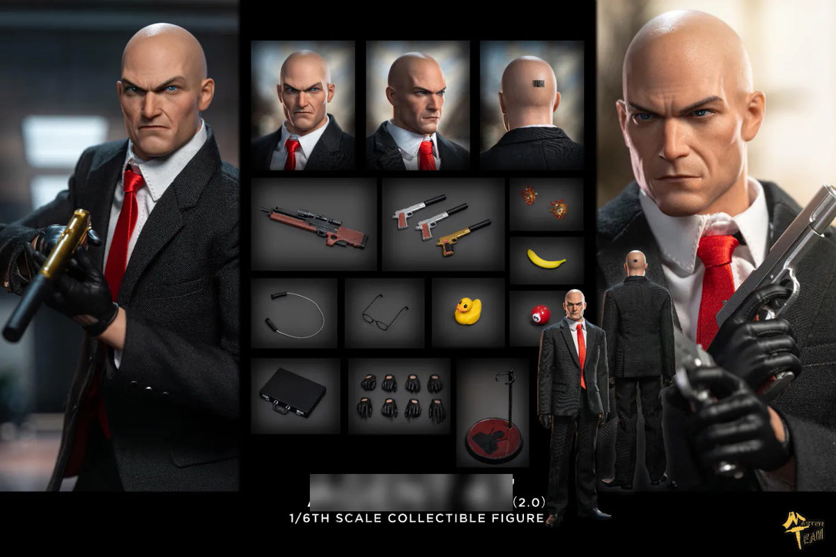 Master Team Toys MTTOYS020 Hitman - Agent 47 1/6 Scale Action Figure
