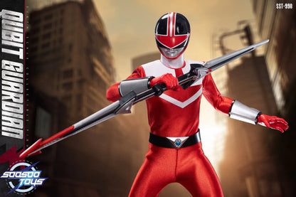 Pre-Order Soosootoys SST099AB - 1/6 Scale Red time Guardian & Qubit Guardian Collectible Set