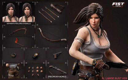 Pre-Order Fist Toys FIST-003 - Jungle Huntress 1/12 Scale Action Figure (Large Bust Version (B))