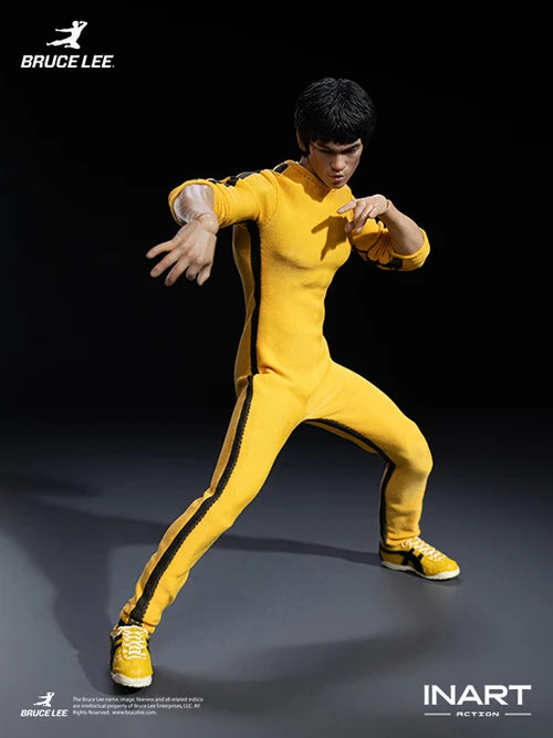 Pre-Order INART Action Gy A036 - Bruce Lee (Yellow Jumpsuit) 1/12 Action Figure