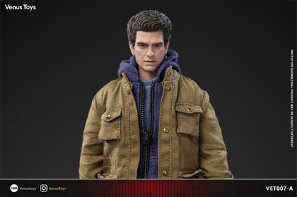 Pre-Order Venus Toys VET007-A - Night Vigilante 1/12 Scale Action Figure (Yellow Jacket)