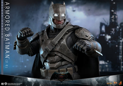 Pre-Order Hot Toys MMS743D63 Batman V Superman Dawn Of Justice - Armored Batman (2.0) 1/6th Scale Collectible Figure (Deluxe Version)