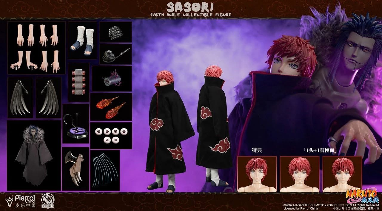 Rocket Toys ROC-010 - Ninja Sasori 1/6 scale Collectible Figure