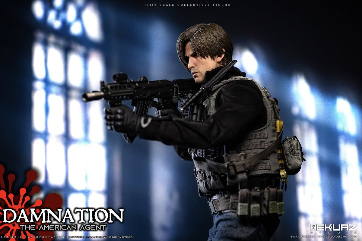 Ekuaz Studio EKS09 Resident Evil: Damnation - Leon Kennedy 1/6 Scale Action Figure