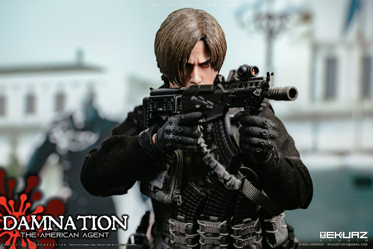 Ekuaz Studio EKS09 Resident Evil: Damnation - Leon Kennedy 1/6 Scale Action Figure
