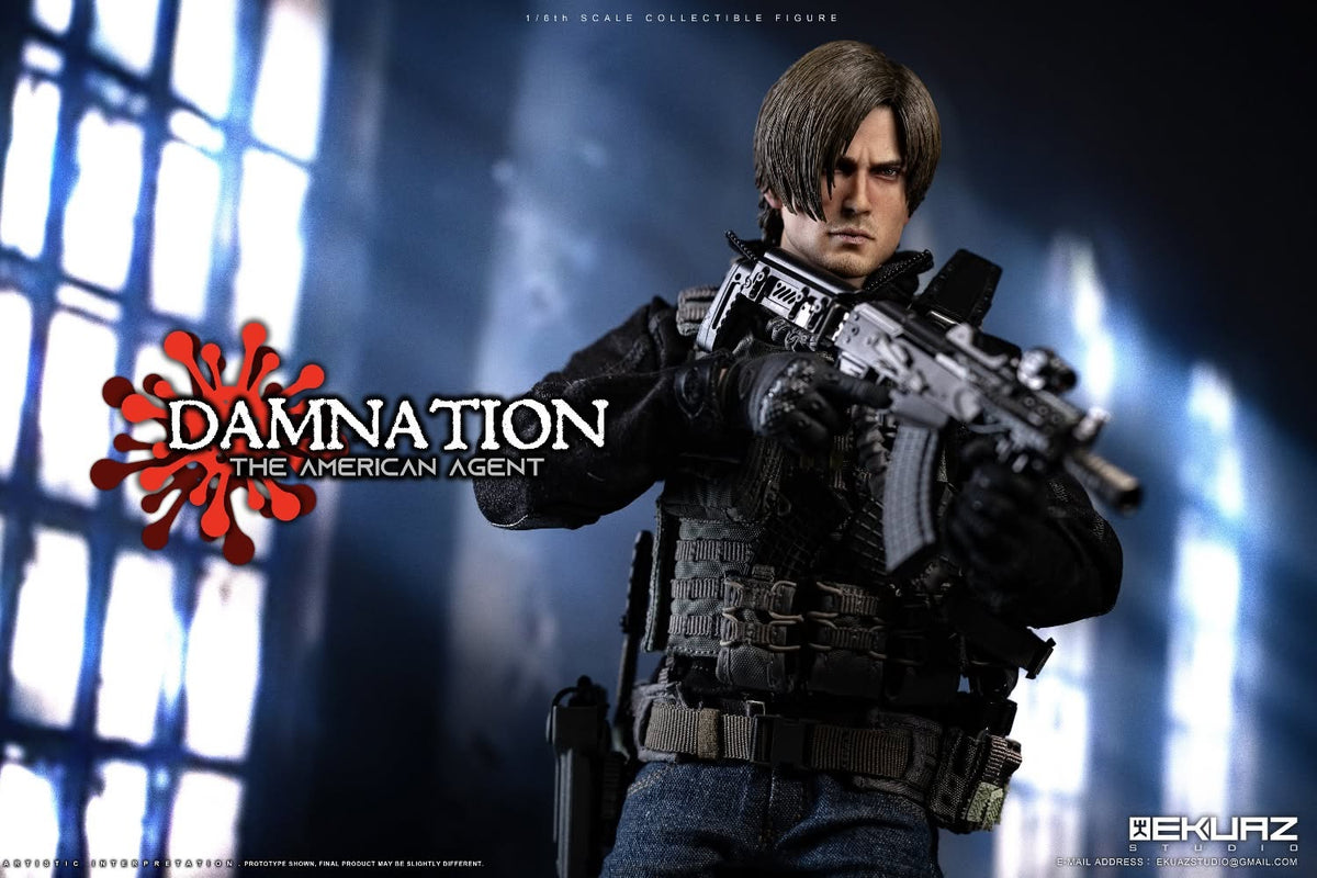 Ekuaz Studio EKS09 Resident Evil: Damnation - Leon Kennedy 1/6 Scale Action Figure