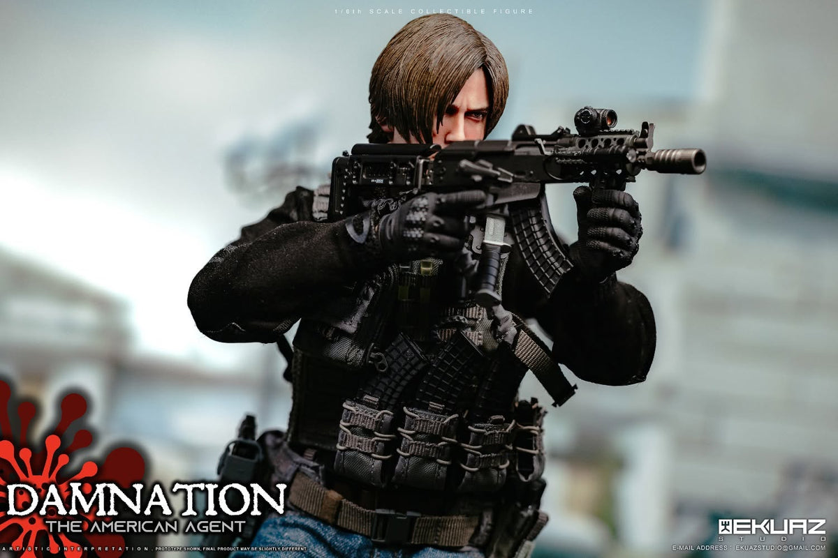 Ekuaz Studio EKS09 Resident Evil: Damnation - Leon Kennedy 1/6 Scale Action Figure