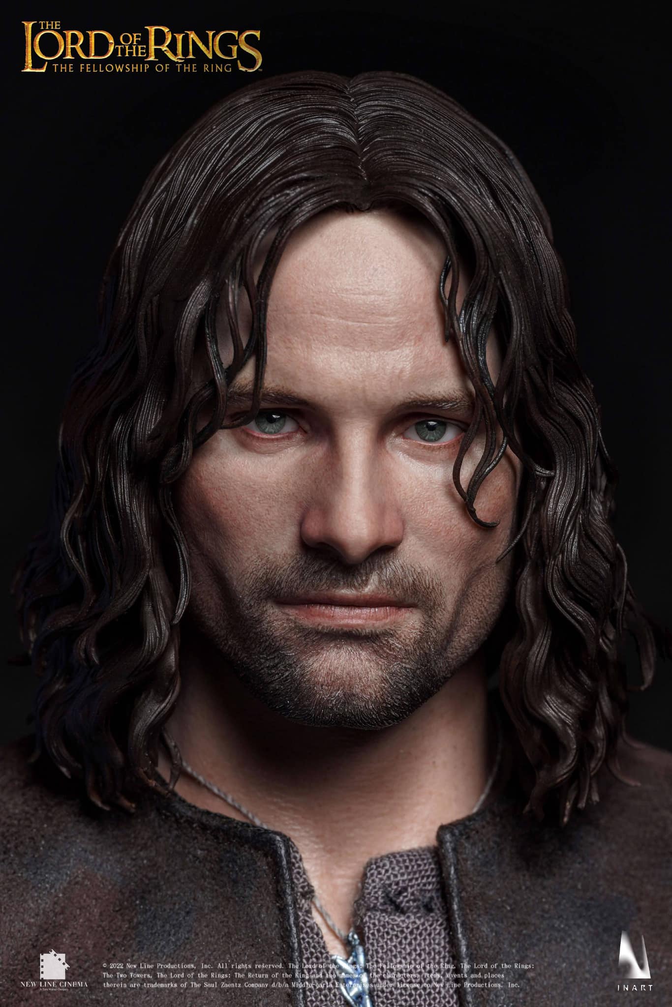 INART The Lord of the Rings: The Fellowship of the Ring - Aragorn 1/6 Collectible Figure (Standard Version) (Sculpted Hair)
