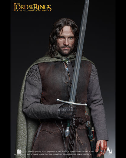 INART The Lord of the Rings: The Fellowship of the Ring - Aragorn 1/6 Collectible Figure (Deluxe Version) (Rooted Hair)