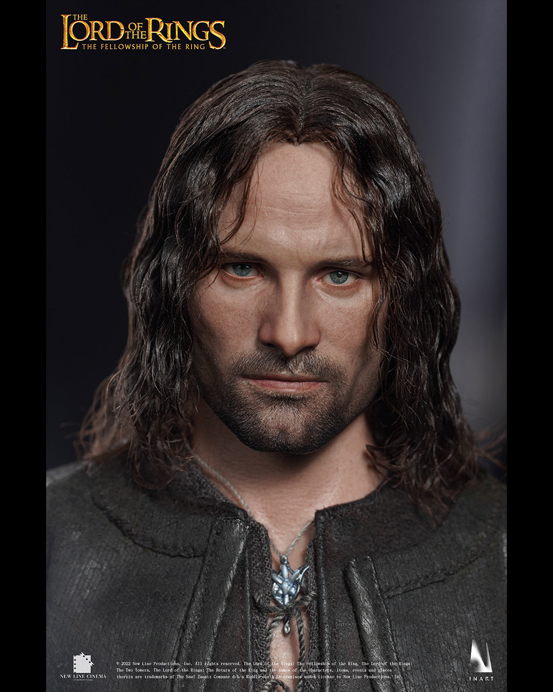 INART The Lord of the Rings: The Fellowship of the Ring - Aragorn 1/6 Collectible Figure (Deluxe Version) (Rooted Hair)