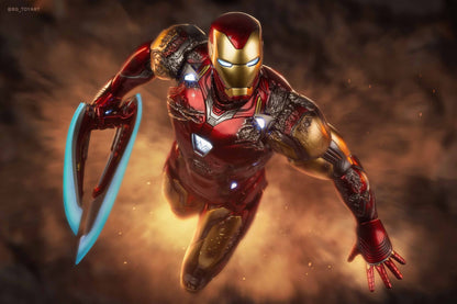 Hot Toys MMS543D33 Avengers: Endgame - 1/6th scale Iron Man Mark LXXXV (Battle Damaged Version) Collectible Figure