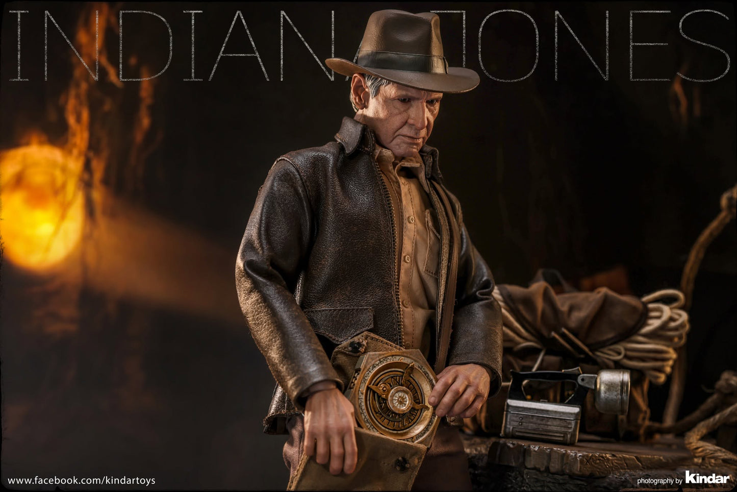 Hot Toys MMS716 Indiana Jones and the Dial of Destiny - 1/6th scale Indiana Jones Collectible Figure