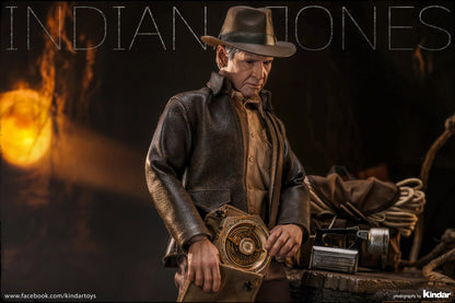 Hot Toys MMS716 Indiana Jones and the Dial of Destiny - 1/6th scale Indiana Jones Collectible Figure