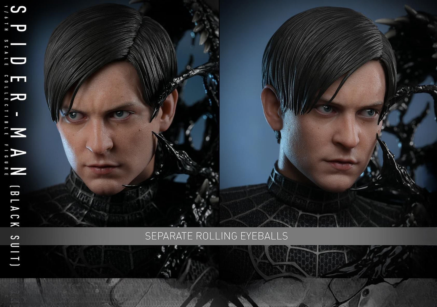 Pre-Order Hot Toys MMS727B Spider-Man 3 - 1/6th scale Spider-Man (Black Suit) Collectible Figure (Special Edition)