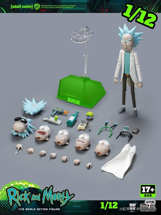 FondJoy Rick and Morty - Rick Sanchez 1/12 Action Figure