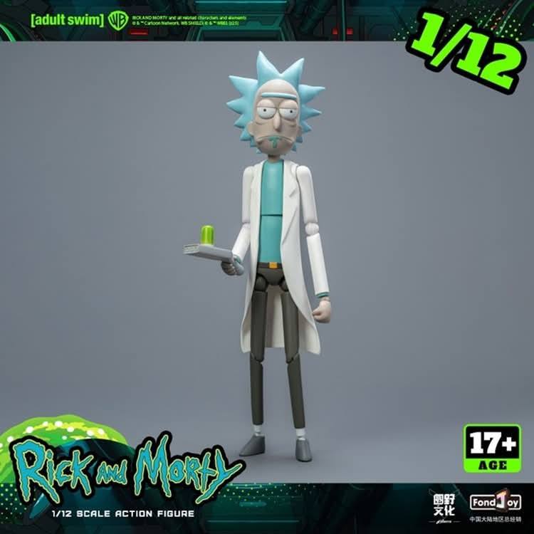 FondJoy Rick and Morty - Rick Sanchez 1/12 Action Figure