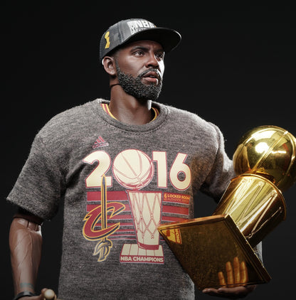 Pre-Order ResetStudio - Cleveland Cavaliers - Kyrie Irving "Championship Edition" 10th Anniversary 1/6 Scale Collectible Action Figure Set