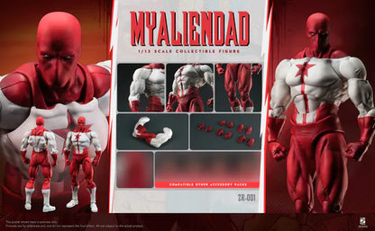 ZOOMRIG - MYALIENDAD 1/12 Action Figure (ZR-001) + Accessory Pack (TN-001)
