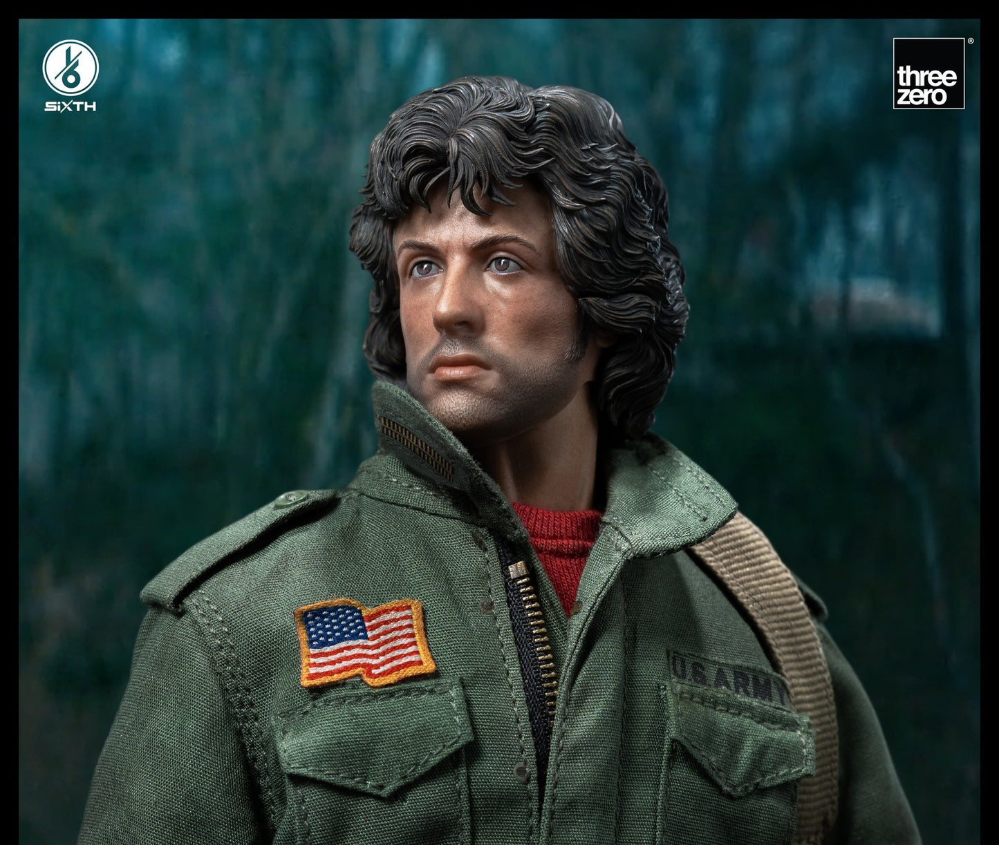 threezero Rambo: First Blood - 1/6 John Rambo (Field Jacket) Collectible Figure