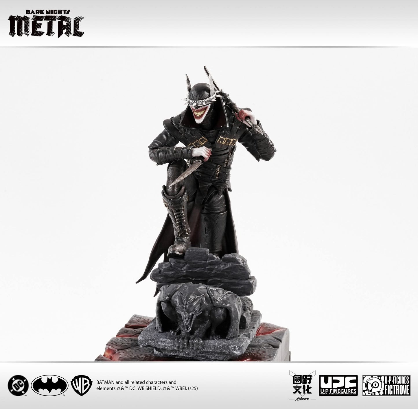 Pre-Order Yuanye Culture X U-P-Finegures (LPZZ)「良品制造」- The Batman Who Laughs (Dark Nights: Metal) 1/12 Scale Action Figure