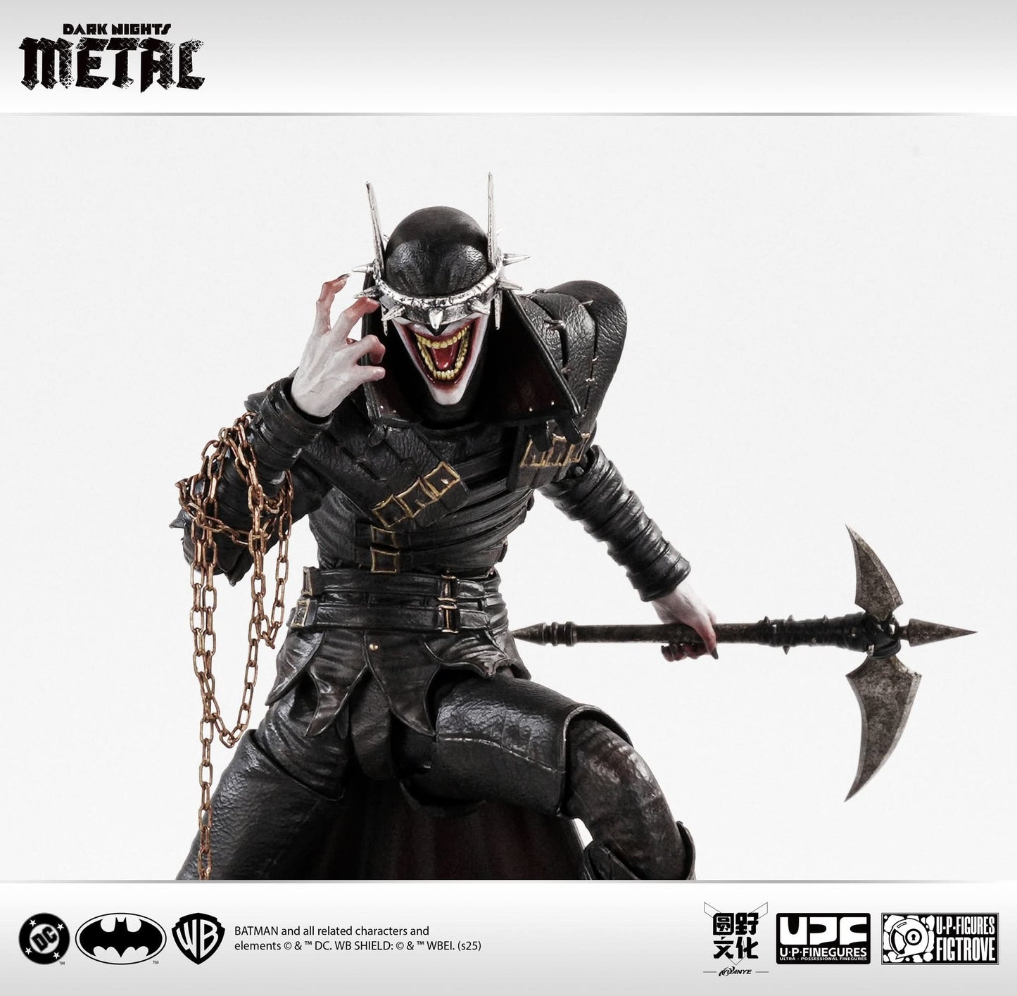 Pre-Order Yuanye Culture X U-P-Finegures (LPZZ)「良品制造」- The Batman Who Laughs (Dark Nights: Metal) 1/12 Scale Action Figure