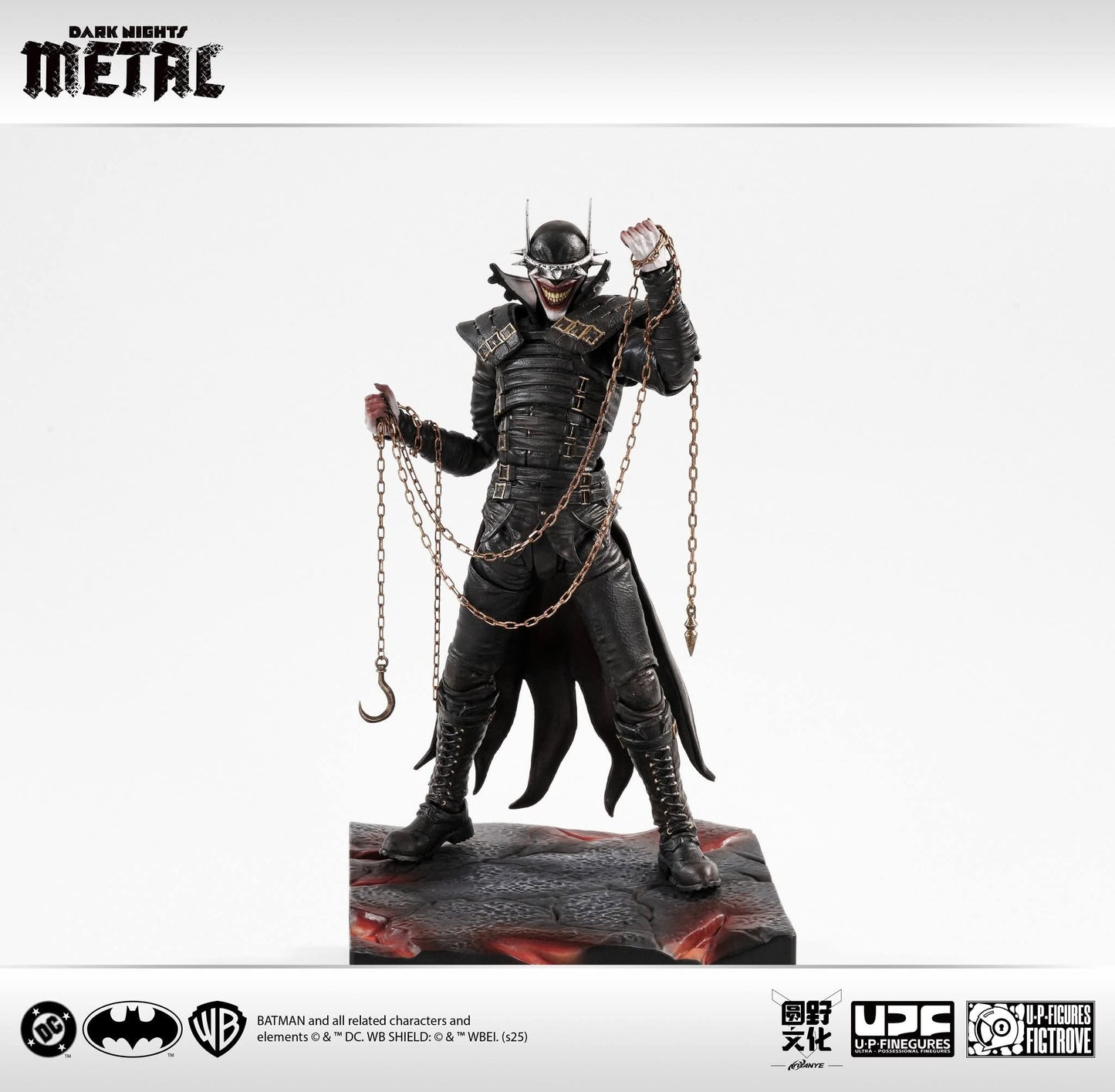 Pre-Order Yuanye Culture X U-P-Finegures (LPZZ)「良品制造」- The Batman Who Laughs (Dark Nights: Metal) 1/12 Scale Action Figure