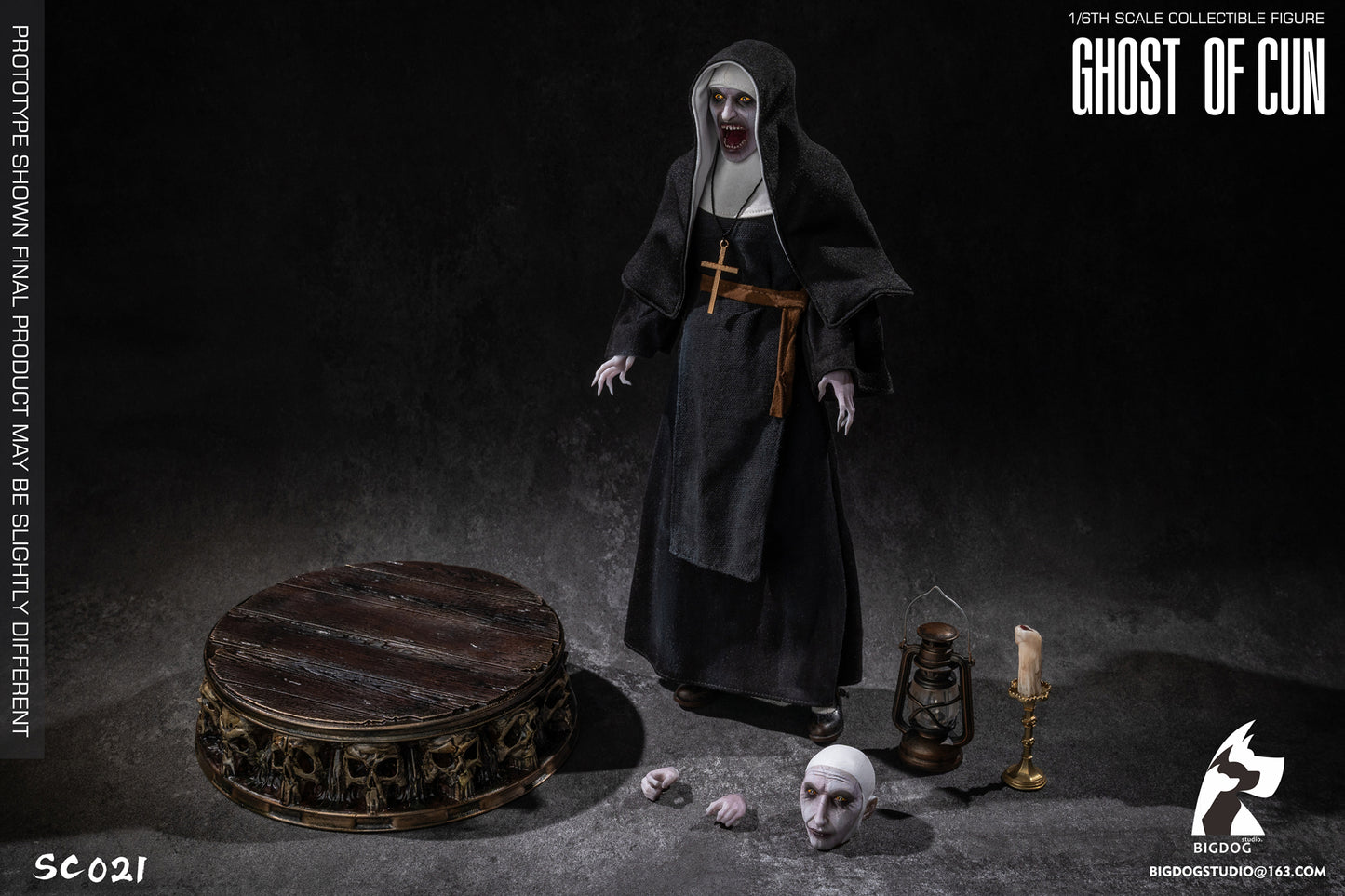 Pre-Order BIGDOG STUDIO SC021 - Ghost of cun 1/6th scale Collectible Set