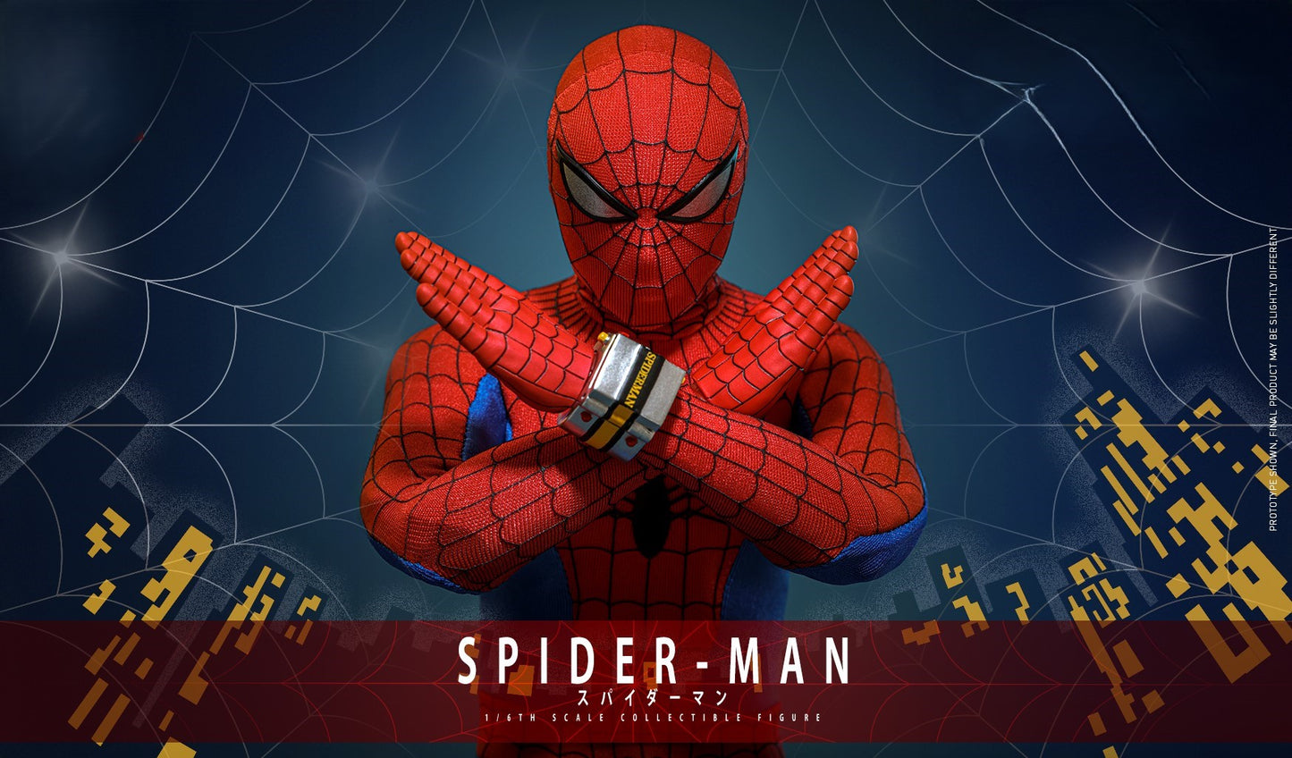 Hot Toys TMS164 Spider-Man (1978) [Japan] - 1/6th scale Spider-Man Collectible Figure (Hot Toys Exclusive)