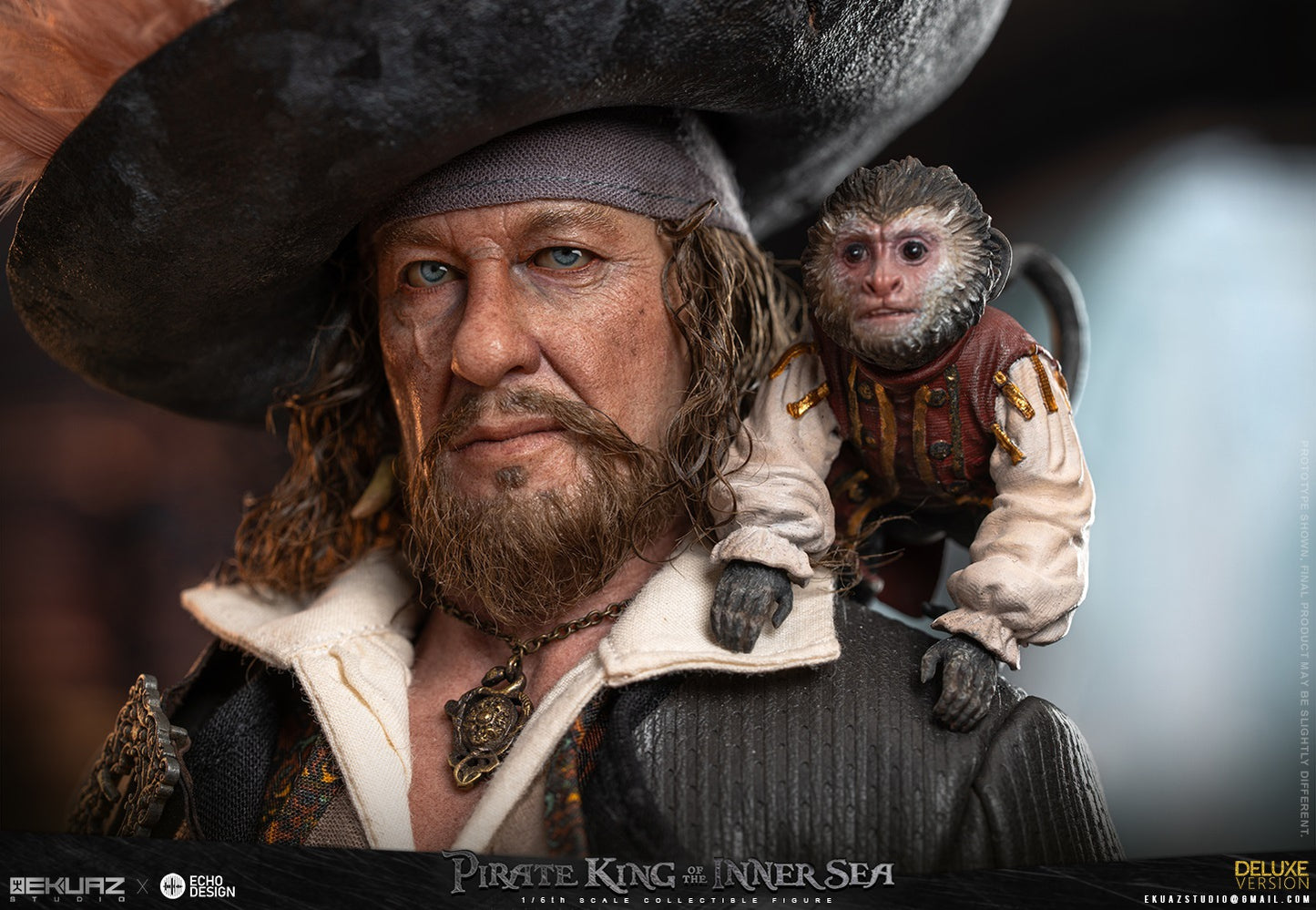 Ekuaz Studio - Hector Barbossa 1/6 Scale Figure (Deluxe Version)