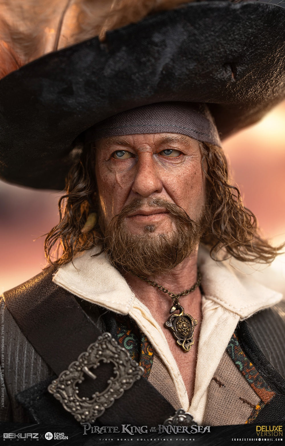 Ekuaz Studio - Hector Barbossa 1/6 Scale Figure (Deluxe Version)