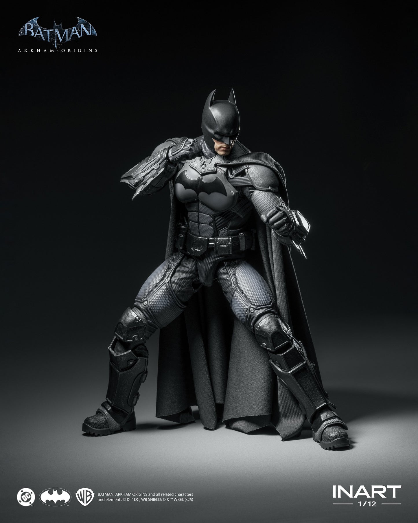 INART Batman: Arkham Origins - Batman 1/12 scale Collectible Figure