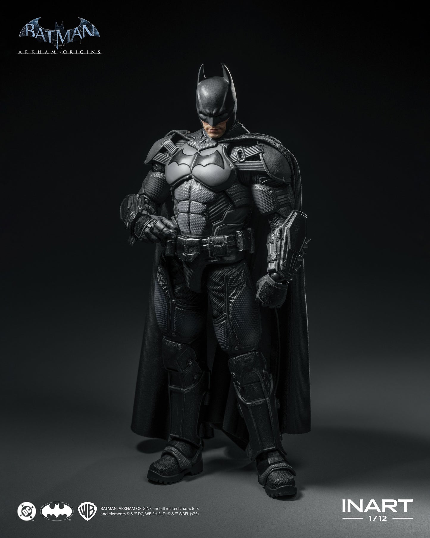 INART Batman: Arkham Origins - Batman 1/12 scale Collectible Figure
