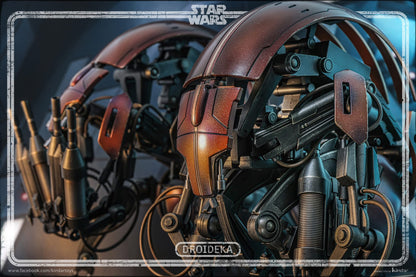 Hot Toys MMS755 Star Wars The Phantom Menace - Droideka 1/6 Scale Collectible Figure