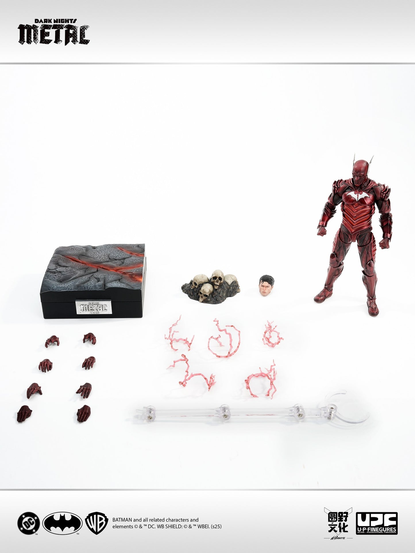 Yuanye Culture X U-P-Finegures (LPZZ)「良品制造」- Red Death (Dark Nights: Metal) 1/12 Scale Action Figure