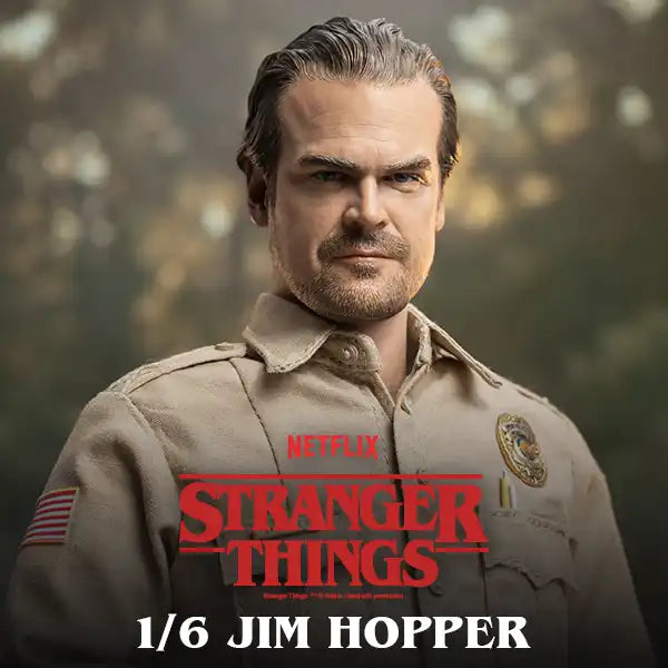 threezero Stranger Things - 1/6 Jim Hopper (Season 1) collectible figure