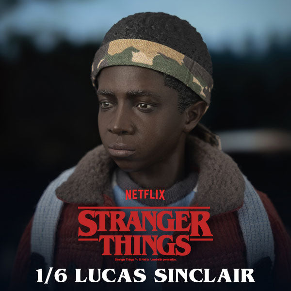 threezero Stranger Things - 1/6 Lucas Sinclair collectible figure