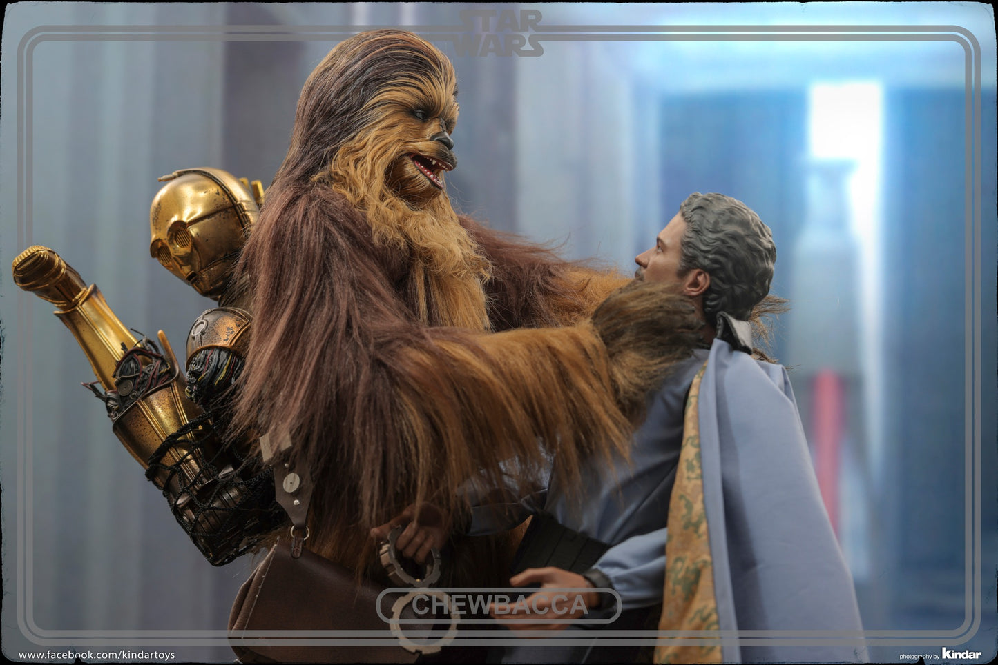 Hot Toys MMS766 Star Wars: Episode V The Empire Strikes Back - 1/6th scale Chewbacca with Disassembled C-3PO Collectible Figure