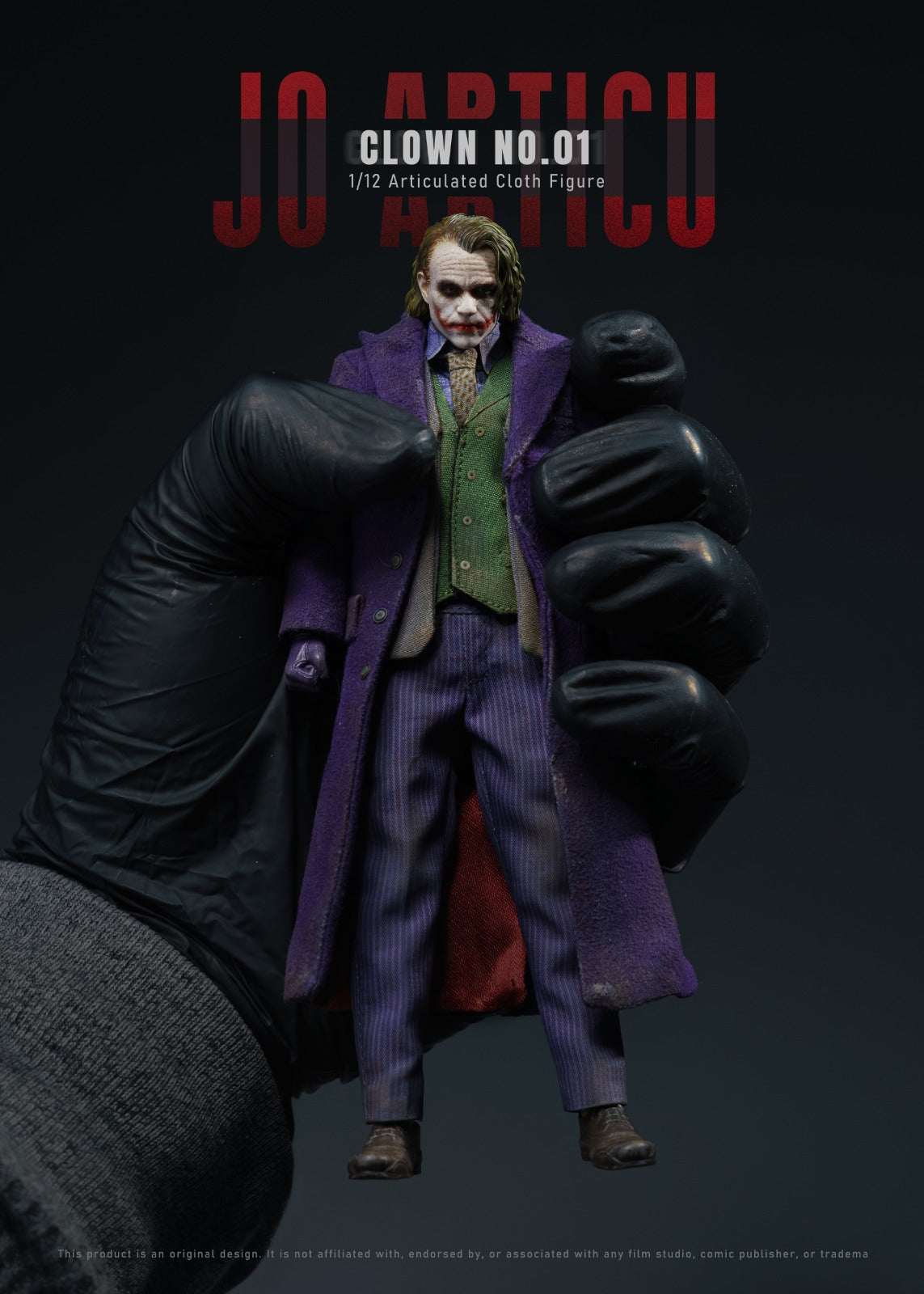 Pre-Order JO ARTICU CLOWN No.01 – 1/12 Scale Cloth Outfit Articulated Figure