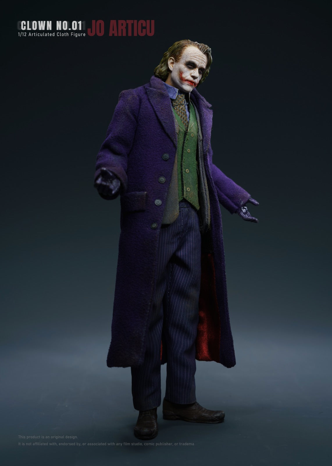 Pre-Order JO ARTICU CLOWN No.01 – 1/12 Scale Cloth Outfit Articulated Figure