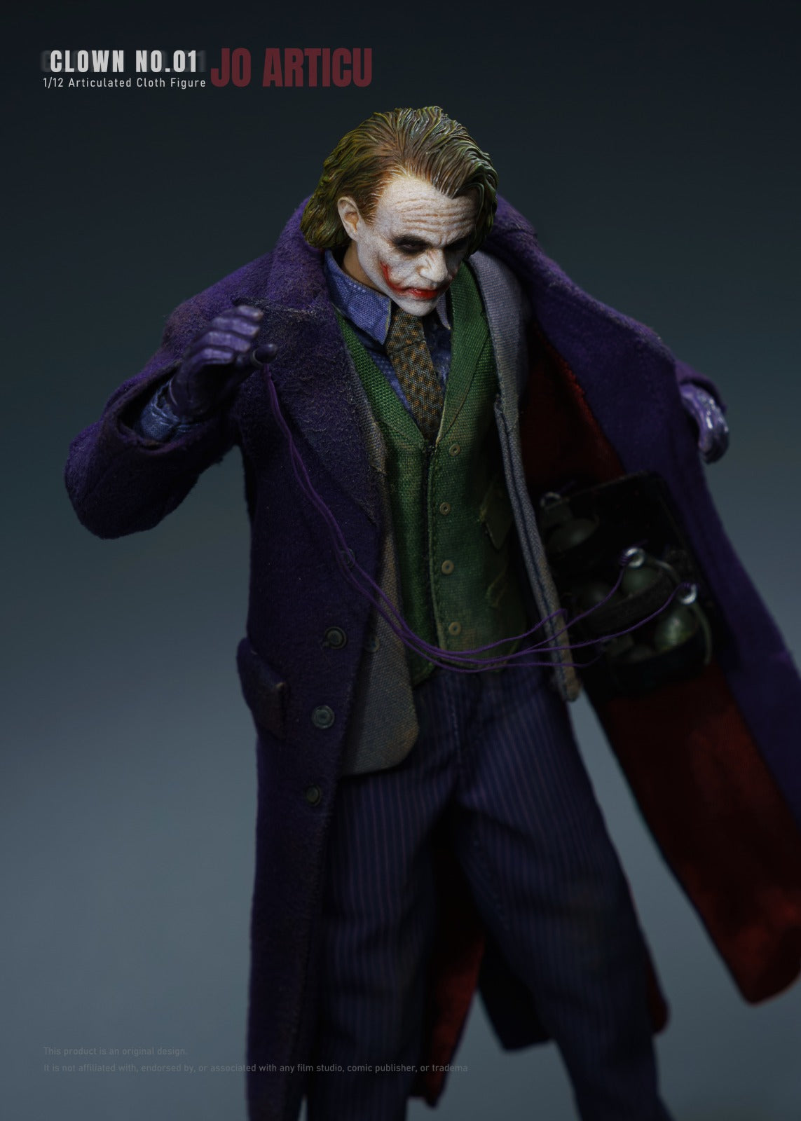 Pre-Order JO ARTICU CLOWN No.01 – 1/12 Scale Cloth Outfit Articulated Figure