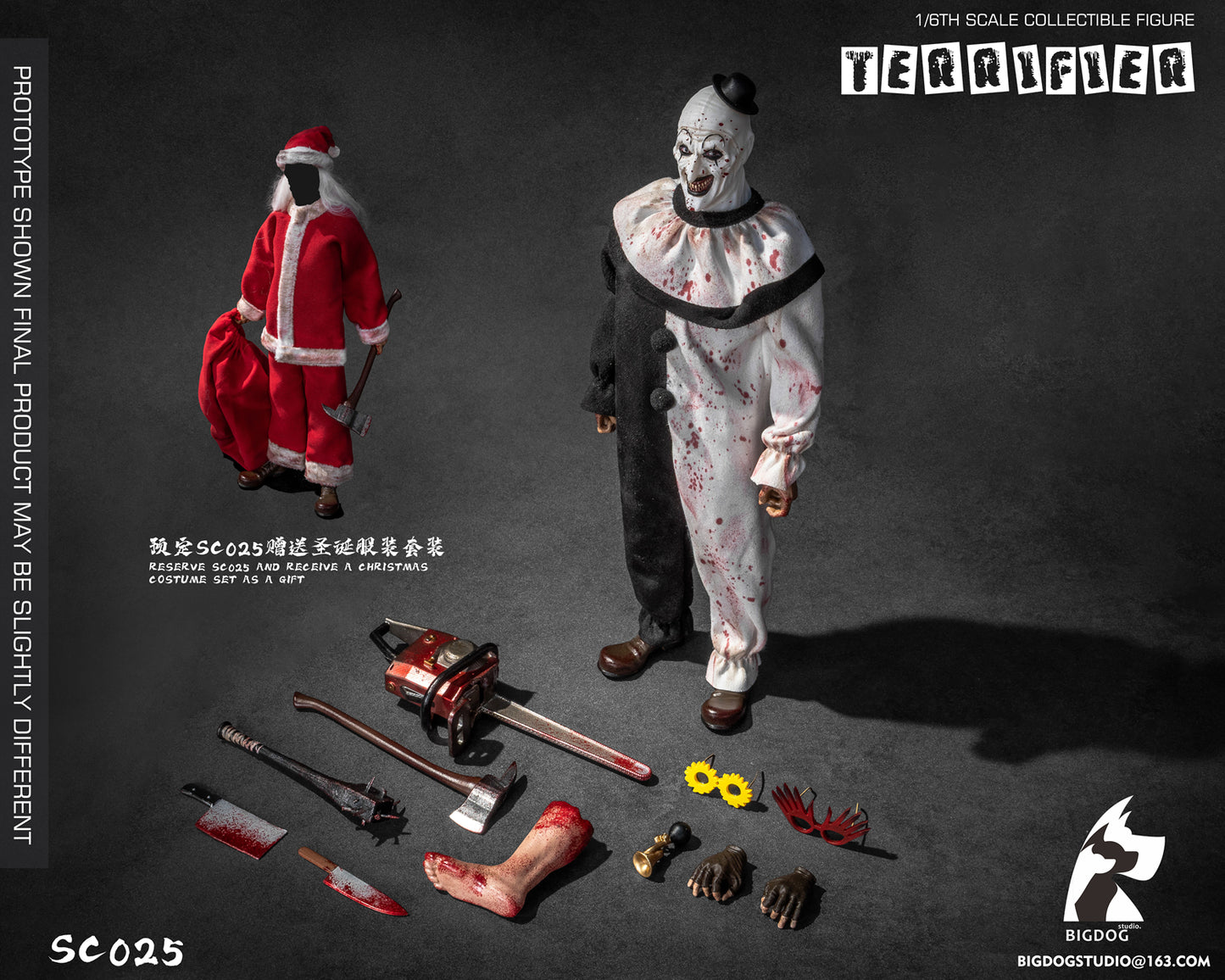 Pre-Order BIGDOG STUDIO SC025 - Terrifier 1/6th scale Collection Soldier