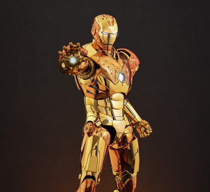 Hot Toys MMS848D78B Iron Man - 1/6th scale Iron Man Mark III (Golden & Copper Gold Version) Collectible Figure (Hot Toys Exclusive (Special Edition)